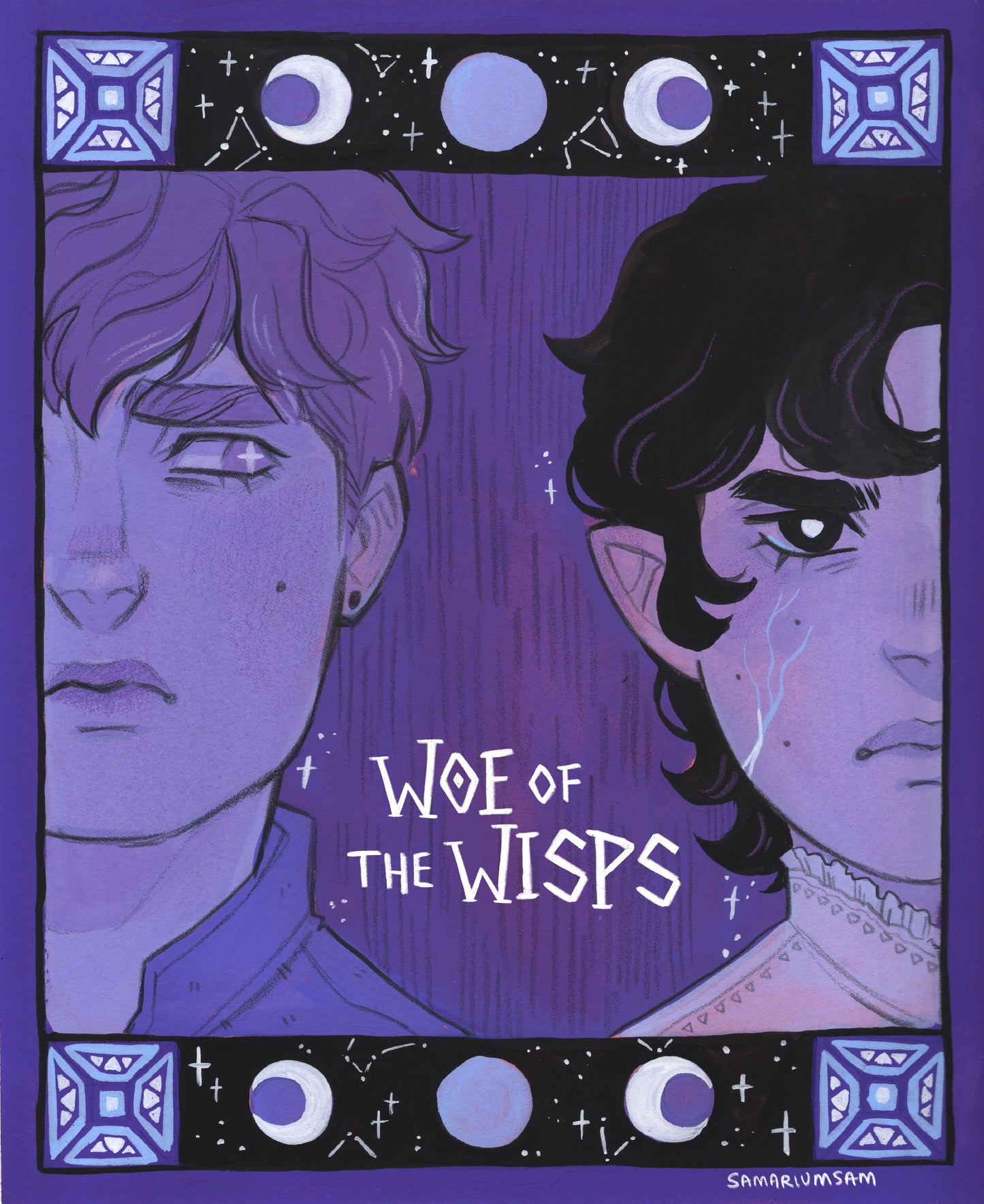 Woe of the Wisps Art Print