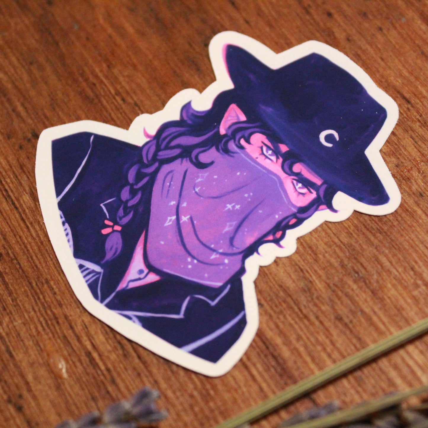 Cowboy Peter Vinyl Sticker